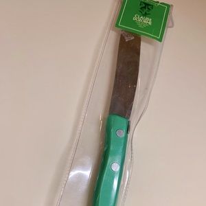 Claude Dozorme Berlingot Cheese Knife (Green)